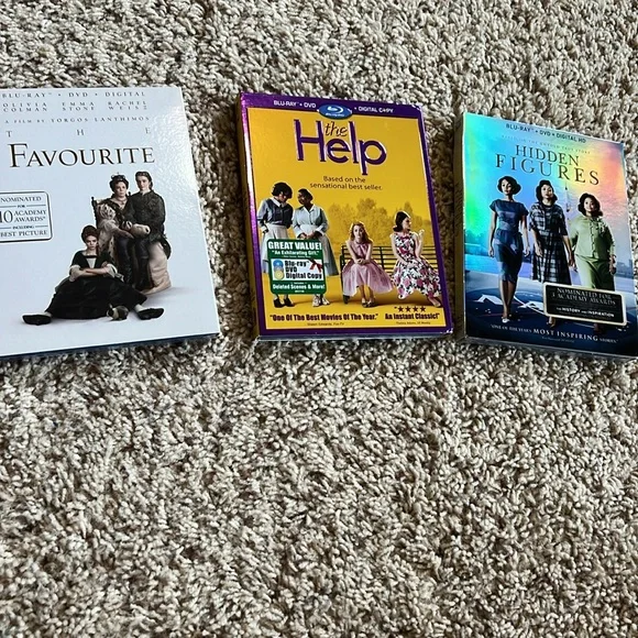 BNWT 3-pack best picture/best seller Blu-ray/DVD/Digital movie collection - Picture 3 of 5